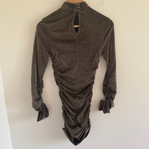 Revolve Likely Gold Mini Dress 6 - Picture 6 of 7